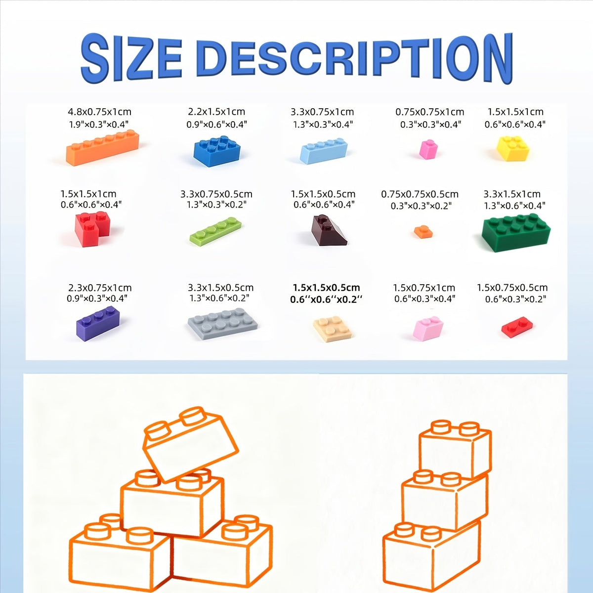 500-Piece Building Blocks Set for Boys & Girls – Small Particle Interlocking DIY Bricks, STEM Educational Creative Toy, Inspires Imagination & Hands-On Learning, Perfect Christmas Birthday Gift