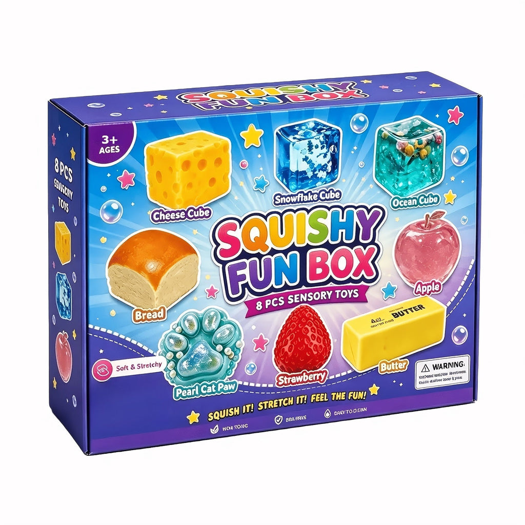 2026 Cute Malt Candy Advent Calendar Gift Box - 8 Surprise Candy Treats, Desktop Ornament, Holiday Decoration, Party Favor, Graduation Gift & Christmas Birthday Present for Kids, Teens & Adults