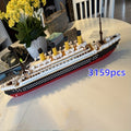 3159pcs Titanic Building Block Set - Collectible Ship Model Kit for Adults & Teens, Advanced Assembly Display Piece for Home & Office Decor, STEM Architecture Toy, Christmas Birthday Gift Ages 11+