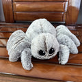Cute Baby Spider Soft Plush Stuffed Toy Cartoon Movie Character Doll Super Soft Gray Kids Birthday Christmas Gift W-112