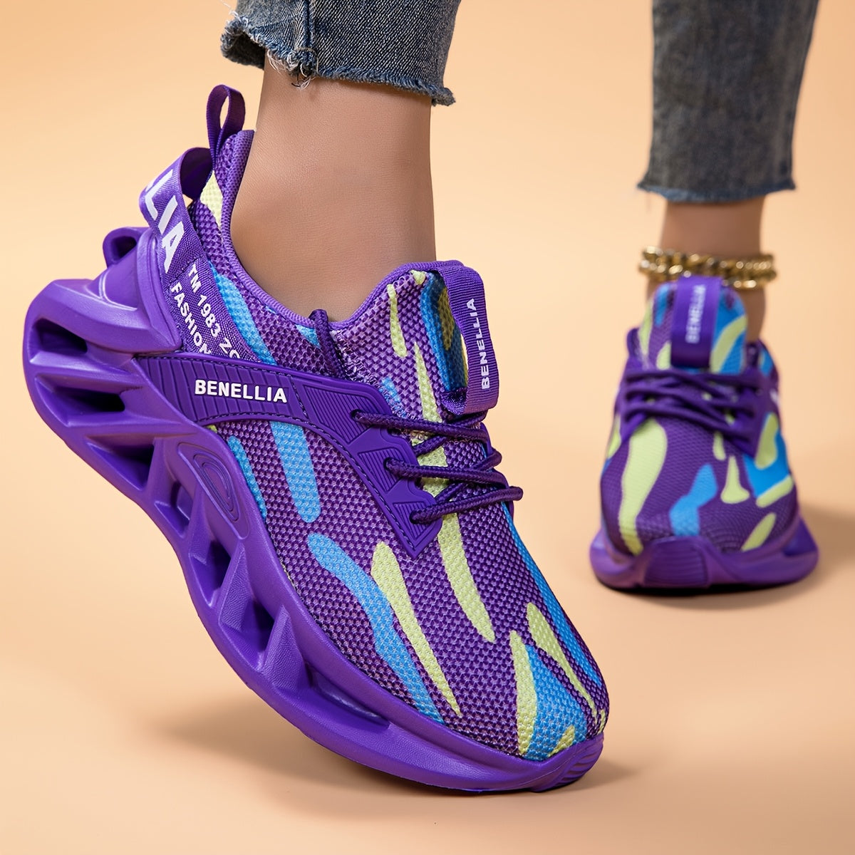 Women's Lightweight Running Shoes Breathable Mesh Non-Slip Hollow Foam Sole Sneakers for Women Gym Walking Tennis Casual Shoes 5 Colors Sizes US 6-12.5 Comfortable Workout Sneakers