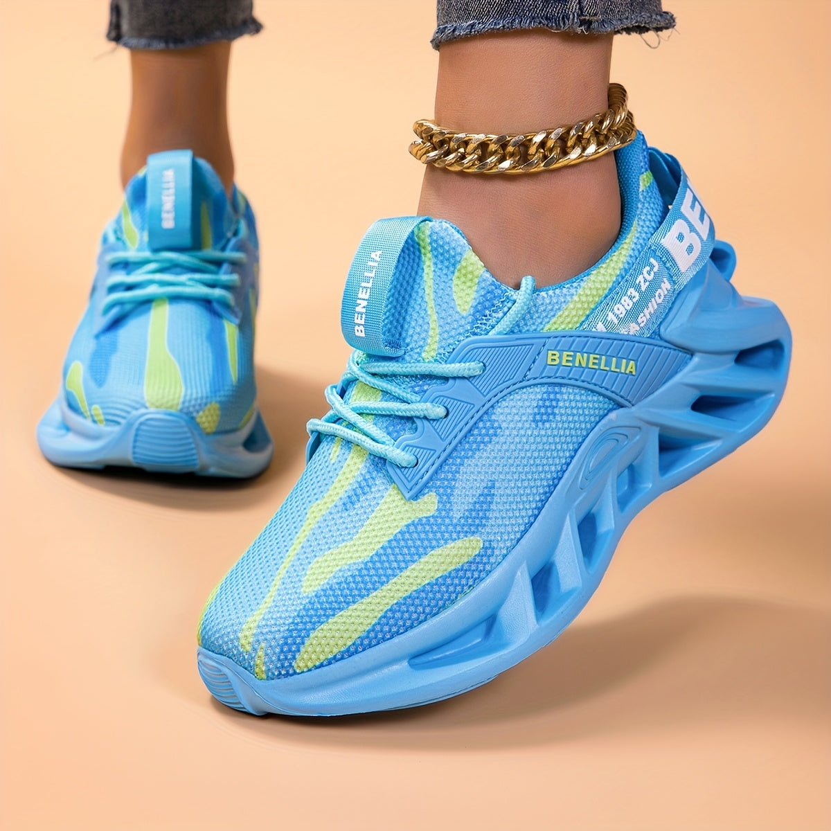 Women's Lightweight Running Shoes Breathable Mesh Non-Slip Hollow Foam Sole Sneakers for Women Gym Walking Tennis Casual Shoes 5 Colors Sizes US 6-12.5 Comfortable Workout Sneakers