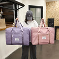 Extra Large 17.7 Gallon Travel Tote Bag – Portable Sports Gym Bag, Overnight & Weekend Bag for Women & Men – Purple, Pink Oversized & Black Oversized