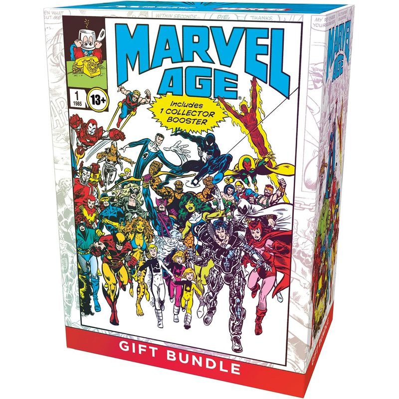 Magic The Gathering Marvel Super Heroes Gift Bundle Edition 1 Collector Booster 9 Play Boosters 30 Lands Alt-Art Foil Promo Card Exclusive Accessories MTG Sealed