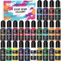 24 Color Liquid Epoxy Resin Colorant Set - Highly Concentrated Resin Dye for Jewelry Making, Resin Art, Painting and DIY Crafts, 0.35oz / 10ml Each, Complete Color Kit for Beginners and Artists