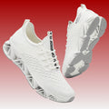 Men's Lightweight Breathable Running Shoes Non-Slip TPU Sole EVA Cushion Lace-Up Low Top Sneakers 3 Colors Sizes US 7.5-13 All-Season Wear-Resistant Training Casual Athletic Shoes