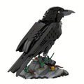 MOC 357 Piece Raven Building Blocks Set – Animal Bird Brick Model Kit – Creative STEM Construction Toy for Teens & Adults – Halloween, Christmas & Birthday Gift Idea for Bird Lovers & Collectors