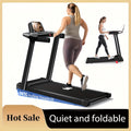 3-in-1 Foldable Treadmill with 14% Incline – Portable Home Treadmill with Handle, 300 LBS Capacity, 3.0HP Quiet Motor, Walk Jog Run Modes, Compact Walking Pad for Home Gym
