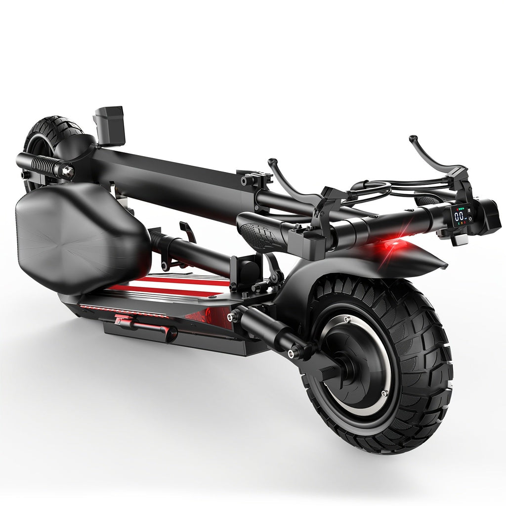 Electric Scooter for Adults 749W Motor 55 Miles Range – 48V 30Ah Battery, 11" Off-Road Tires, Full Suspension, Long Distance Commuter & Trail E-Scooter for Heavy Duty Riders GT26 / GT28