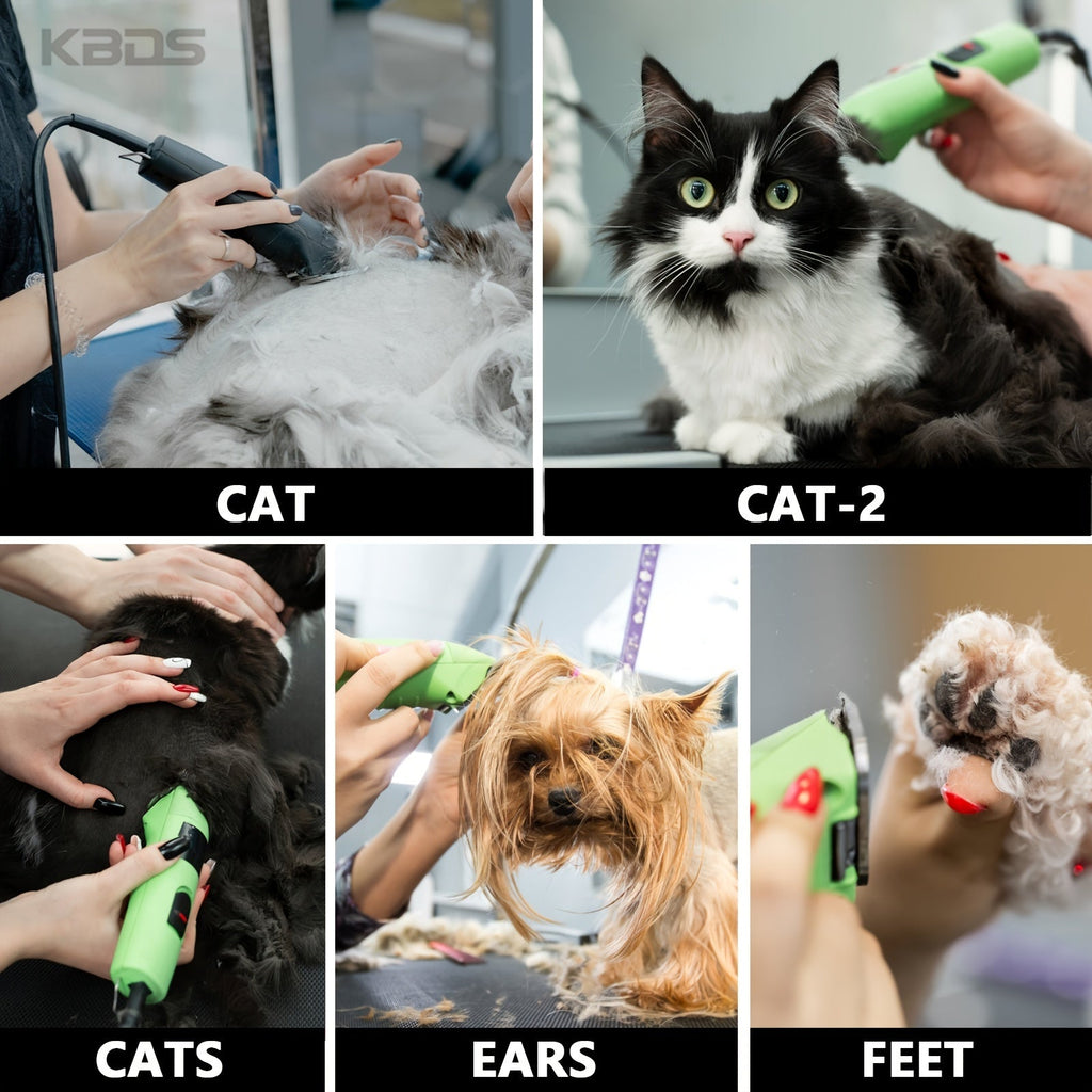 Detachable Ceramic Pet Clipper Blade #10 - High Carbon Steel, Compatible with Andis, Oster & A5 Clippers - Professional Dog Grooming Replacement Blade (1/16" / 1.5mm Cut)