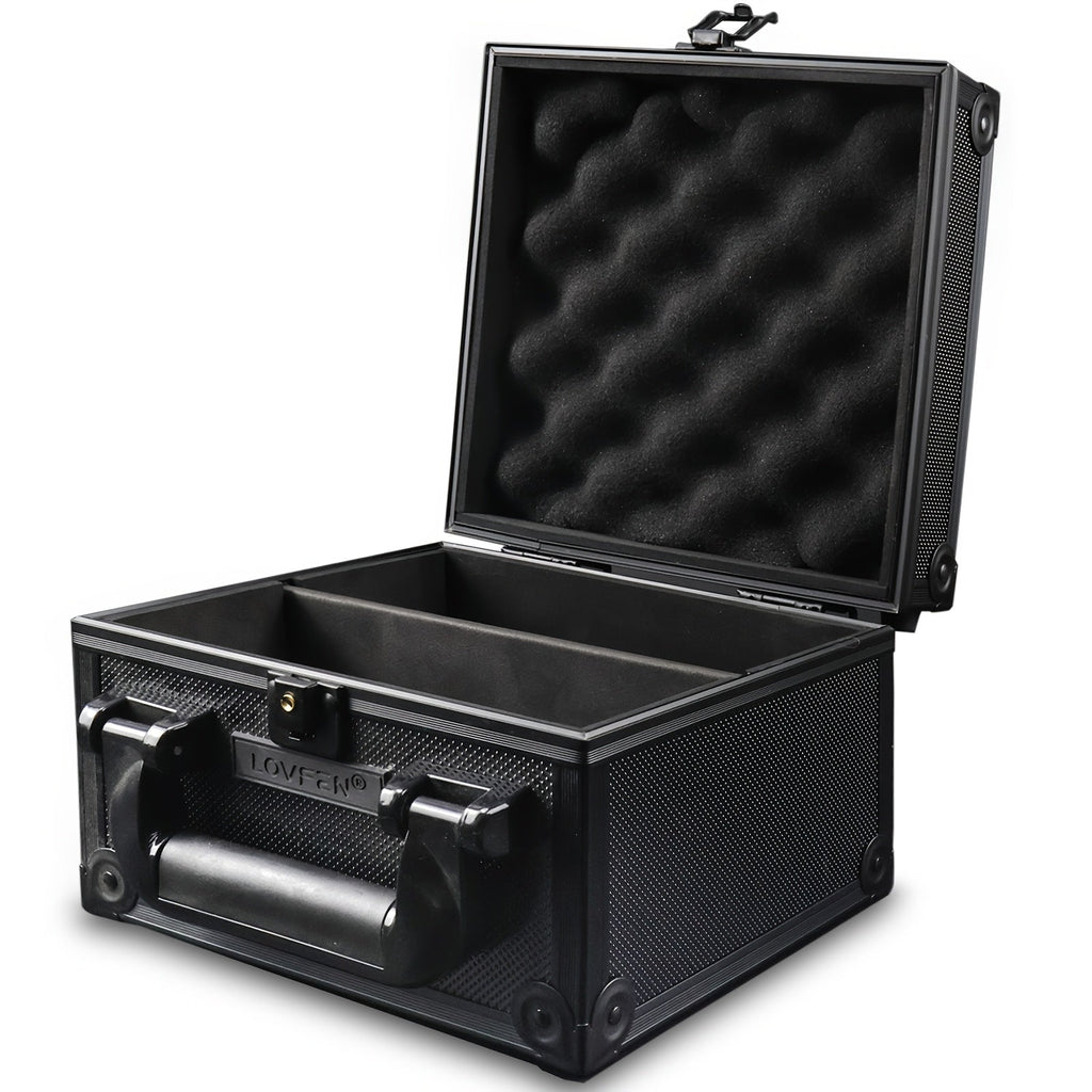 Trading Card Storage Box with Lock Holds 600 Plus 3x4 35PT Rigid Top Loaders Sports Card Organizer Case for Pokemon MTG Yu-Gi-Oh Baseball Football Standard and Mini Size Options