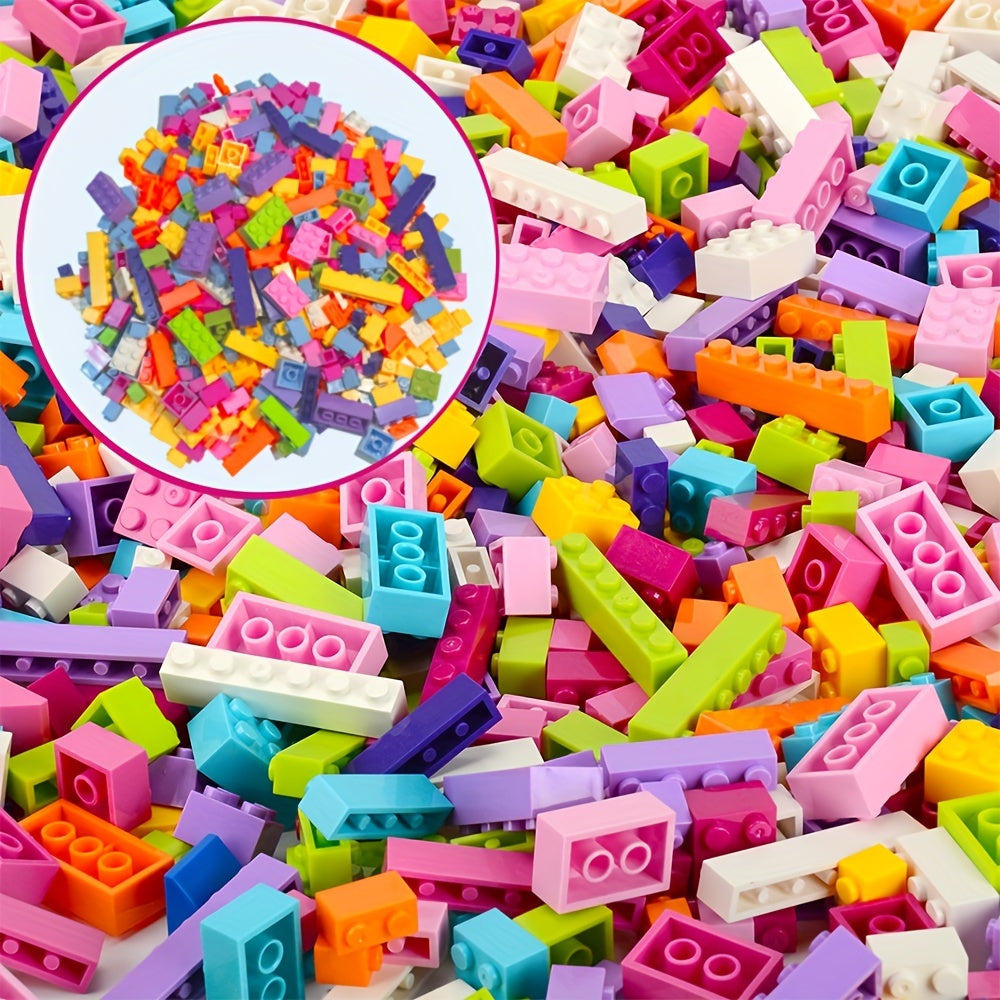 500-Piece Building Blocks Set for Boys & Girls – Small Particle Interlocking DIY Bricks, STEM Educational Creative Toy, Inspires Imagination & Hands-On Learning, Perfect Christmas Birthday Gift